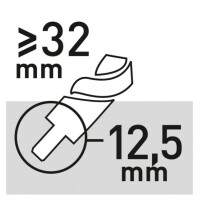 Schlangenbohrer mit Gewindespitze Ø 12,0 x 230 mm 1 Stück