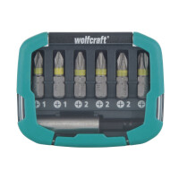 Wolfcraft Bit-Box 7-tlg. PH