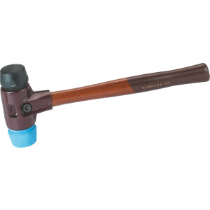 HALDER Simplex Schonhammer mit TPE-soft 30 mm