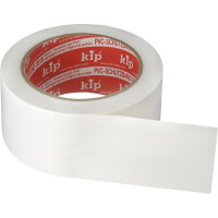 Kip PVC-Schutzband, glatt, weiß - 3815