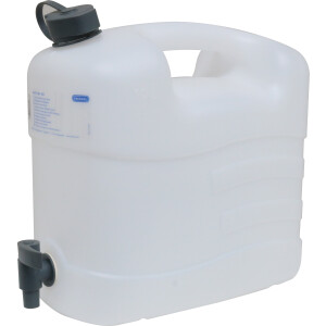 Wasserkanister mit Ablasshahn