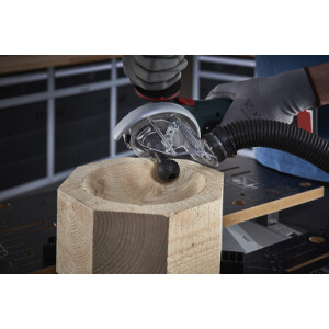 Wolfcraft Holzbearbeitungsset für Winkelschleifer 4tlg.