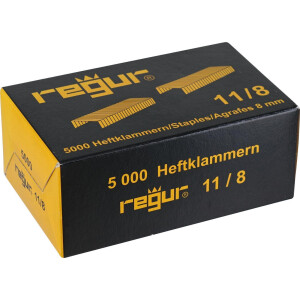 Regur Flachdraht-Klammer Typ 11 11/8 mm