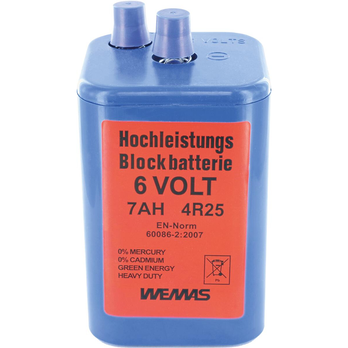 Blockbatterie 6V, 4,95 €