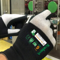 Xcellent Handschuhe XC3030 Touch Carbon-Nylon-Spandex mit Nitril