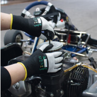 Xcellent Handschuhe XC3030 Touch Carbon-Nylon-Spandex mit Nitril 12-er Pack