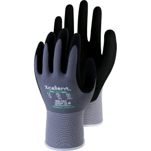 Xcellent Handschuhe XC3000 Cut A Nylon-Spandex mit Nitril 8