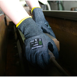 Leibwächter Handschuhe LW550 Basalt Nylon-Spandex mit Nitril 9