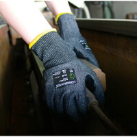 Leibwächter Handschuhe LW550 Basalt Nylon-Spandex mit Nitril 12-er Pack