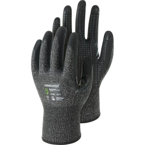 Leibwächter Handschuhe LW551 Basalt Noppen Nylon-Spandex mit Nitril 11