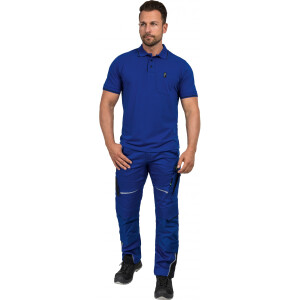 Leibwächter Flex Line Polo-Shirt kornblau