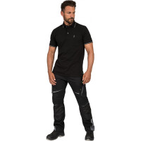 Leibwächter Flex Line Polo-Shirt schwarz
