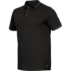 Leibwächter Flex Line Polo-Shirt schwarz L