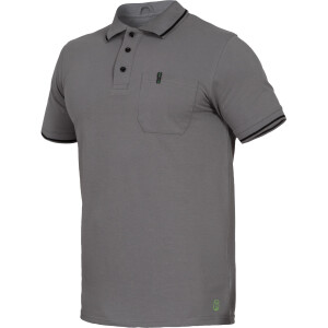 Leibwächter Flex Line Polo-Shirt grau L