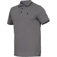 Leibwächter Flex Line Polo-Shirt grau L