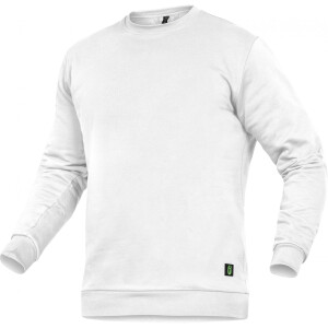 Leibwächter Classic Line Rundhals-Sweater weiß XL