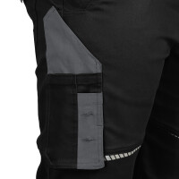 Leibwächter Flex Line Damen-Bundhose schwarz-grau 42