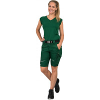 Leibwächter Flex Line Damen-Shorts grün-schwarz