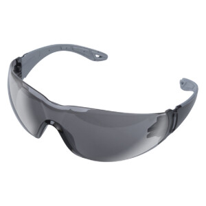 Wolfcraft Schutzbrille „Profi“ mit Bügeln getönt (UV-Schutz)