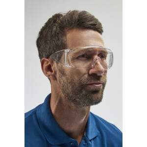 Wolfcraft Schutzbrille „Standard“ mit Bügeln