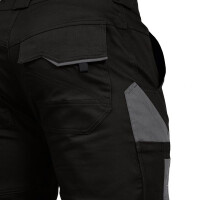 Leibwächter Flex Line Damen-Shorts schwarz-grau 38