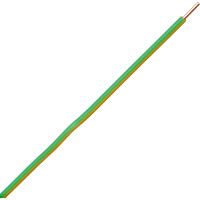 Kopp Aderleitung H07V-U 1 x 1,5 mm² eindrähtig 100 m grün-gelb