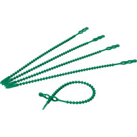 Kopp Kabelbinder für Garten und Pflanzen 23,5 cm, wiederverwendbar, grün, 50 Stück