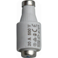 Kopp DIAZED-Sicherungseinsatz, 500VAC – 250VAC gL = Ganzbereich Kabel und Leitungsschutz, DII E27, 20A, 5 Stück