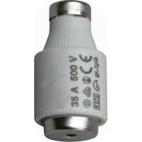 Kopp DIAZED-Sicherungseinsatz, 500VAC – 250VAC gL = Ganzbereich Kabel und Leitungsschutz, DIII E33, 35A, 5 Stück
