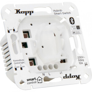 Kopp Smart-control Hybrid-Smart-Switch: Taster 1-Kanal,...