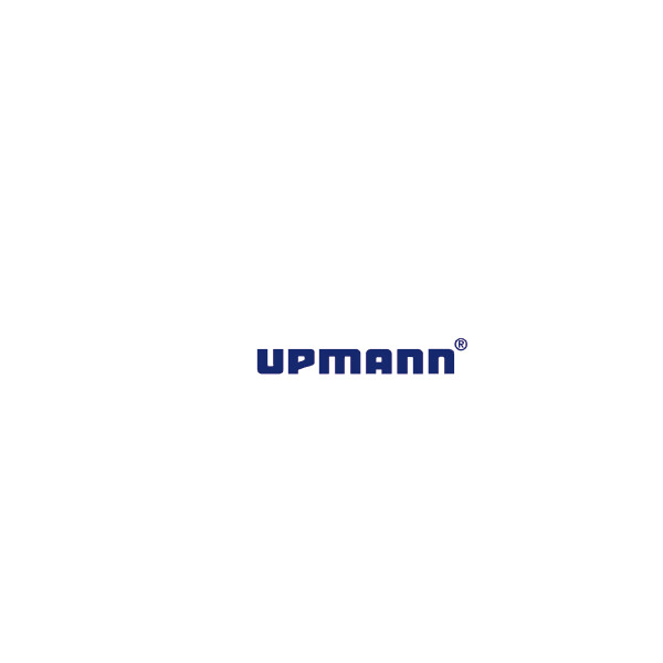 Upmann Wetterschutzgitter Aluminium eckig 400 x 200 mm braun