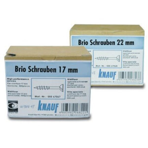Knauf Brio-Schrauben 22 mm 500 Stück