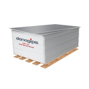 Danogips Feuerschutzplatte GKF 12,5 mm 1250 x 2000 mm 2,5 m²