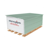 Danogips Feuerschutzplatte imprägniert GKFI 12,5 mm 1250 x 2500 mm 3,125 m²