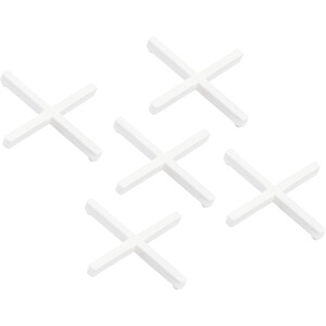 Fliesenkreuze extra lange Schenkel aus Kunststoff 250 Stück 1,5 mm L = 28 mm