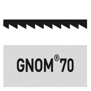Metall-Laubsägeblatt "GNOM 70"